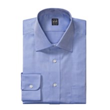 Ike Behar Cotton Dress Shirt - Spread Collar, Long Sleeve (For Men) in Indigo - Closeouts