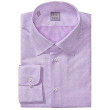 Ike Behar Gold Label Cotton Spread Solid Shirt - Long Sleeve (For Men) in Myrtle - Closeouts