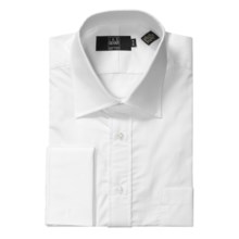 Ike Behar Point Collar Dress Shirt - French Cuff, Long Sleeve (For Men) in White - Closeouts