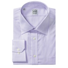 Ike Behar Silver Label Cotton Shirt - Long Sleeve (For Men) in Ice Lilac - Closeouts