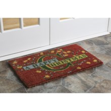 Imports Unlimited Christmas Entry Mat - 18x30", Coir in Happy Christmas - Closeouts