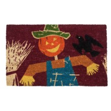 Imports Unlimited Scarecrow Entry Mat - Coir, 18x30" in Multi - Closeouts