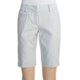 In Moda Pinstripe Bermuda Shorts - Stretch (For Women)