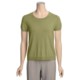 Indira Scoop Neck Sweater - Short Sleeve (For Women)