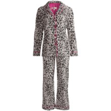 Insominax Cotton Poplin Pajamas - 2-Piece, Long Sleeve (For Women) in Leopard - Closeouts