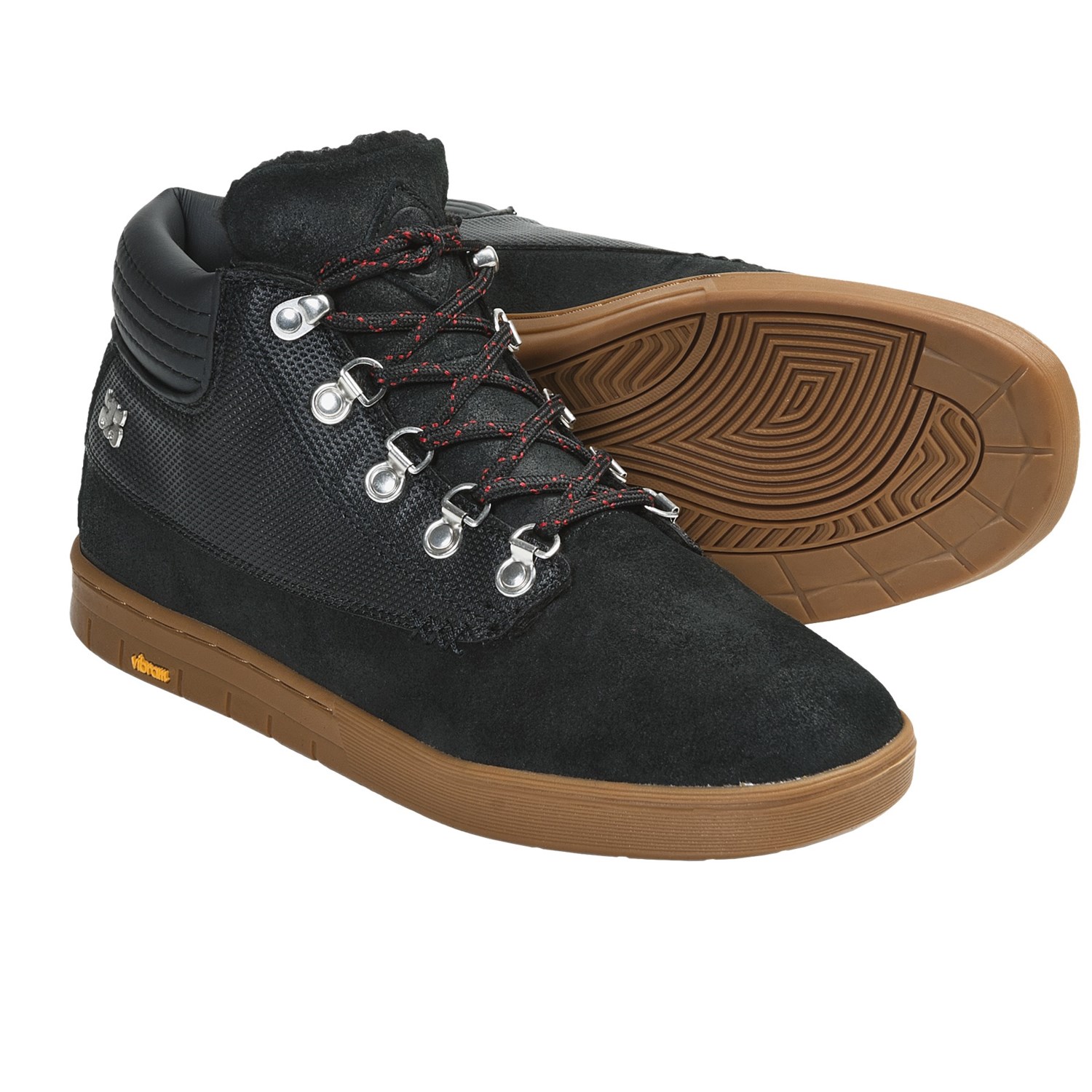 IPATH Trenchtown Skate Shoes - Shearling-Lined (For Men) in Black/Gum
