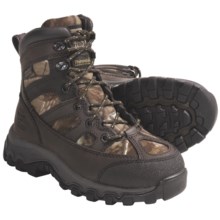 Irish Setter Kit Fox Lace-Up Hunting Boots - Waterproof, Insulated (For Youth) in Realtree Ap/Brown - Closeouts