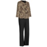 Isabella Animal Print Pant Suit  (For Women)
