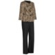 Isabella Animal Print Pant Suit  (For Women)