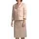 Isabella Metallic Skirt Suit - Stretch Cotton (For Plus Size Women)