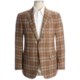 Isaia Alpaca Plaid Sport Coat (For Men)