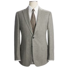 Isaia Beaded Stripe Suit - Wool-Cashmere Blend (For Men) in Grey Taupe - Closeouts