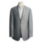 Black/Cream Isaia Birdseye Sport Coat - Wool-Linen (For Men)