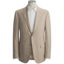 Isaia Fancy Solid Sport Coat - Linen-Wool-Silk (For Men) in Light Brown - Closeouts
