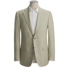 Isaia Fancy Tweed Sport Coat - Wool-Silk-Linen (For Men) in Moss - Closeouts