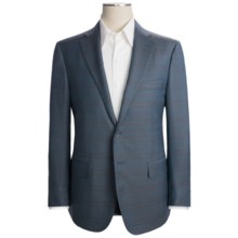 Isaia Glen Plaid Sport Coat - Wool (For Men) in Tuquoise/Brown - Closeouts