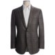Isaia Glen Plaid with Windowpane Overlay Sport Coat - Wool-Silk Blend (For Men)