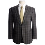 Isaia Heathered Plaid Suit - Wool-Cashmere (For Men)