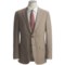 Isaia Heathered Stripe Suit - Linen (For Men) in Brown/Natural