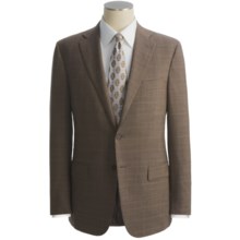 Isaia Houndstooth Glen Plaid Suit - Wool (For Men) in Brown/Blue - Closeouts