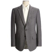 Isaia Large Nailhead Sport Coat - Wool-Cotton-Cashmere (For Men) in Grey - Closeouts