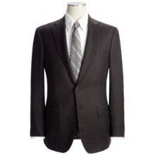Isaia Multi-Stripe Suit - Wool (For Men) in Dark Brown/Blue - Closeouts