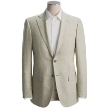 Isaia Striped Sport Coat - Linen-Wool (For Men) in Sage/Natural - Closeouts