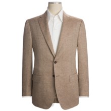 Isaia Tic Weave Sport Coat - Silk-Linen (For Men) in Brown - Closeouts