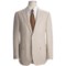 Isaia Wide Stripe Suit - Wool (For Men) in Light Tan