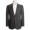 Isaia Windowpane Sport Coat - Wool (For Men) in Dark Charcoal