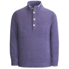Isaiah Ciarrai Merino-Cashmere Sweater (For Men) in Purple - Closeouts