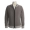 Isaiah Ciarrai Merino Wool Cardigan Sweater (For Men) in Light Brown