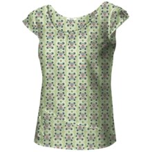 Isis 21st Avenue Top - Short Sleeve (For Women) in Spearmint Taj - Closeouts