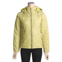 Isis Bliss Embroidered Jacket - Insulated (For Women) in Pear - Closeouts