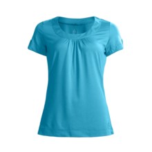 Isis Brighton Bay Shirt - UPF 30, Short Sleeve (For Women) in Moon Heather - Closeouts