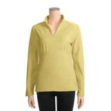 Isis Brigitte Shirt - Brushed Microfleece, Long Sleeve (For Women) in Pear - Closeouts