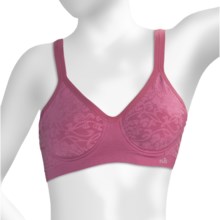 Isis Chantilly Bra - Underwire, Medium Impact (For Women) in Orchid - Closeouts