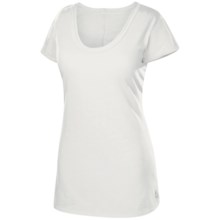Isis Dream Swing T-Shirt - Cotton Slub, Short Sleeve (For Women) in Sea Salt - Closeouts