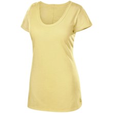 Isis Dream Swing T-Shirt - Cotton Slub, Short Sleeve (For Women) in Vanilla - Closeouts