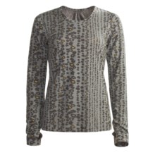 Isis Dri-Release® Keyhole T-Shirt - UPF 30+, Long Sleeve (For Women) in Shade Pebble - Closeouts