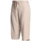 Isis Hang-Loose Capri Pants - Hemp, Recycled Materials (For Women) in Shitake