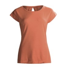 Isis Keyhole T-Shirt - UPF 30+, Short Sleeve (For Women) in Valencia - Closeouts