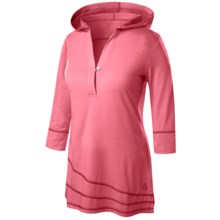 Isis Simplici-Tee Hoodie Shirt - UPF 30+, Long Sleeve (For Women) in Watermelon - Closeouts