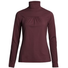 Isis Tiny Tuck Turtleneck - Stretch, Long Sleeve (For Women) in Beet - Closeouts