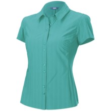 Isis Vineyard Shirt - UPF 30+, Short Sleeve (For Women) in Aruba - Closeouts