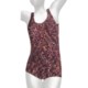 It Figures Diagonal Sheath Swimsuit - Tummy Control, 1-Piece (For Plus Size Women)