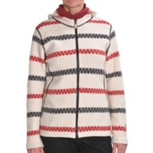 Ivanhoe Astrid Hoodie Sweatshirt - Boiled Wool (For Women) in White - Closeouts
