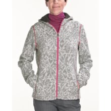 Ivanhoe Jill Jacquard Jacket - Boiled Wool (For Women) in Grey - Closeouts