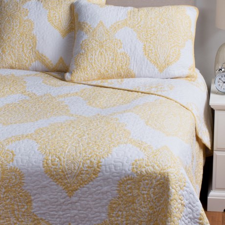 Ivy Hill Home Batik Reversible Quilt Set Full/Queen