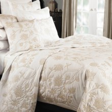 Ivy Hill Home Briargrove Quilt Set - Full/Queen, Cotton in Ivory/Taupe - Overstock